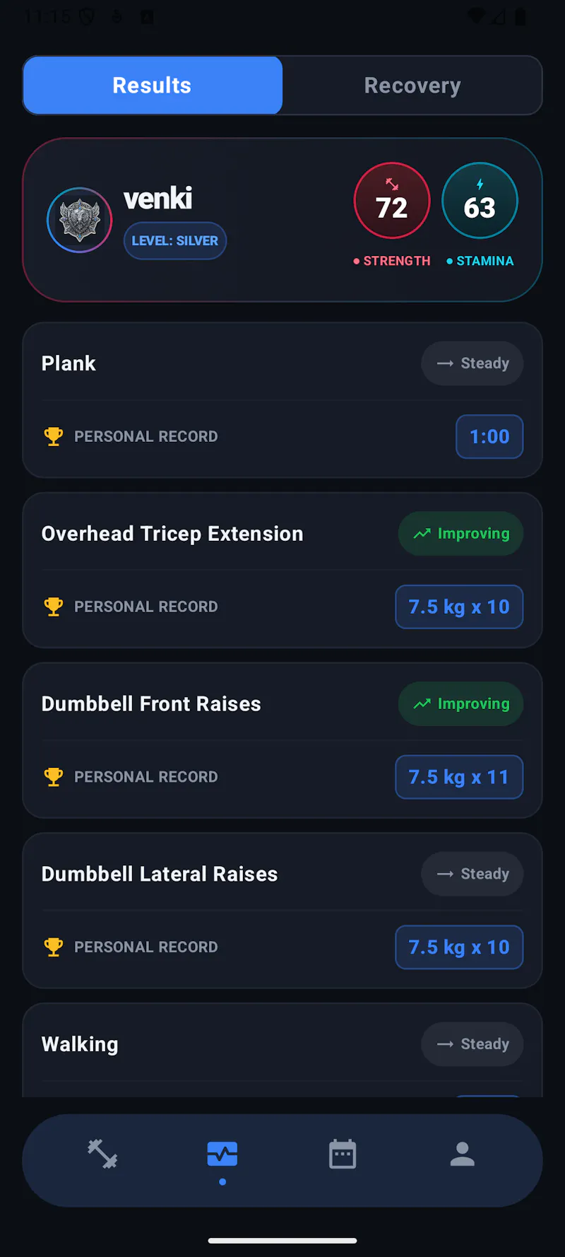 WorkoutBuddy screenshot 5