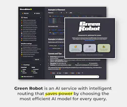 Green Robot AI gallery image