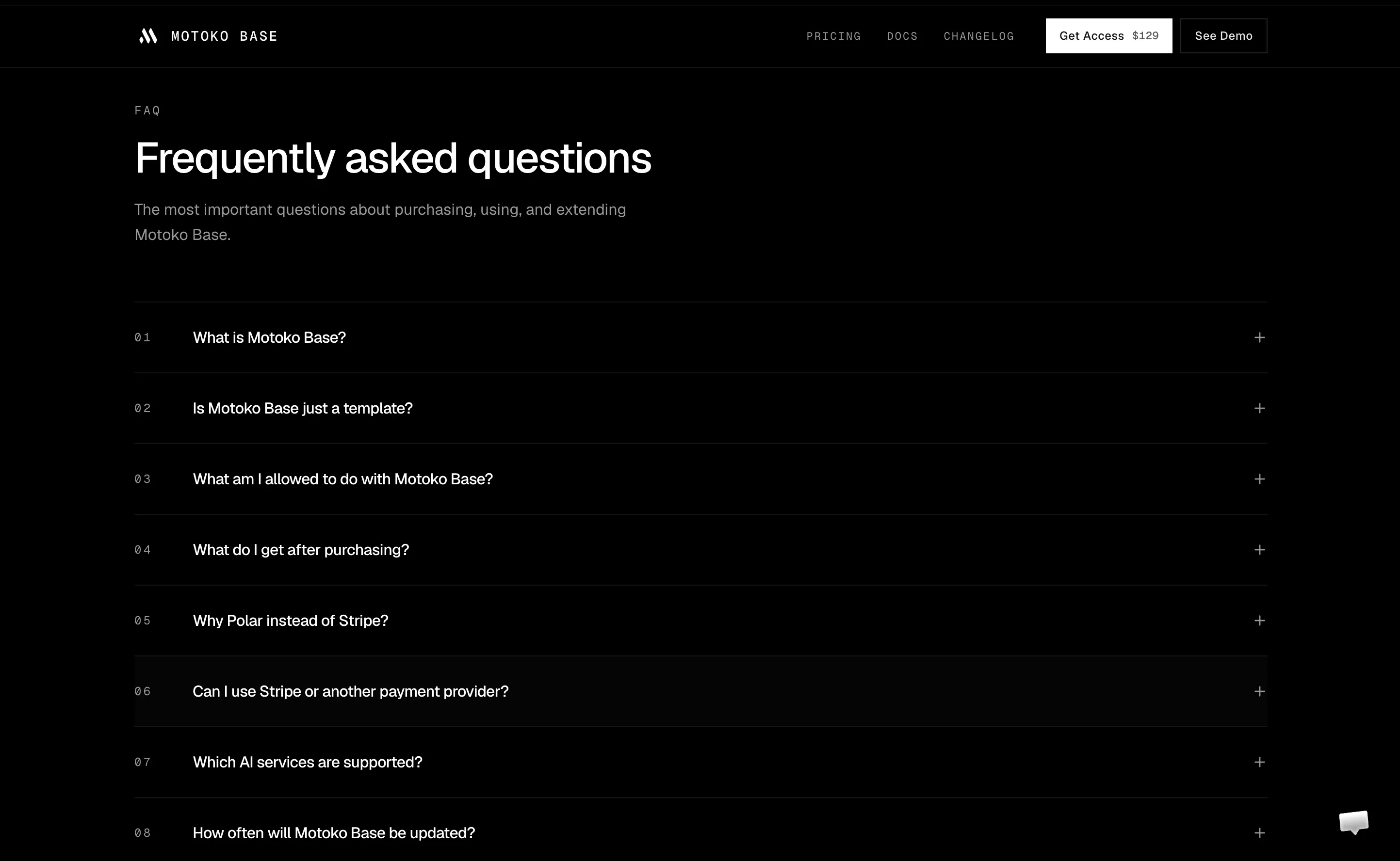 Motoko Base screenshot 5