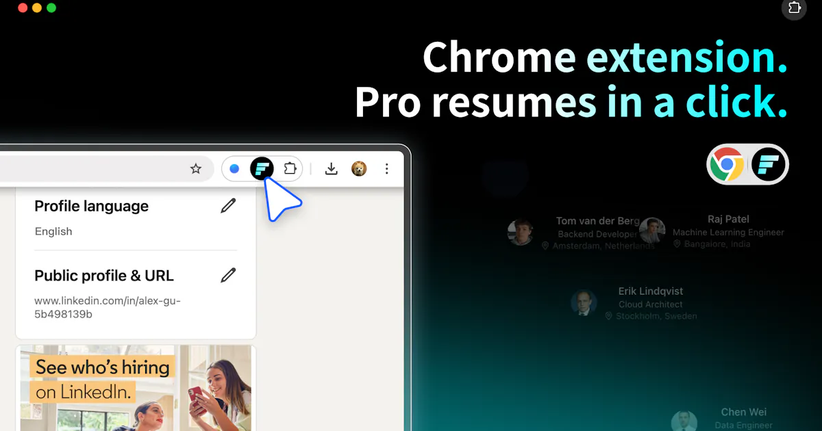Resume Builder by Foundire