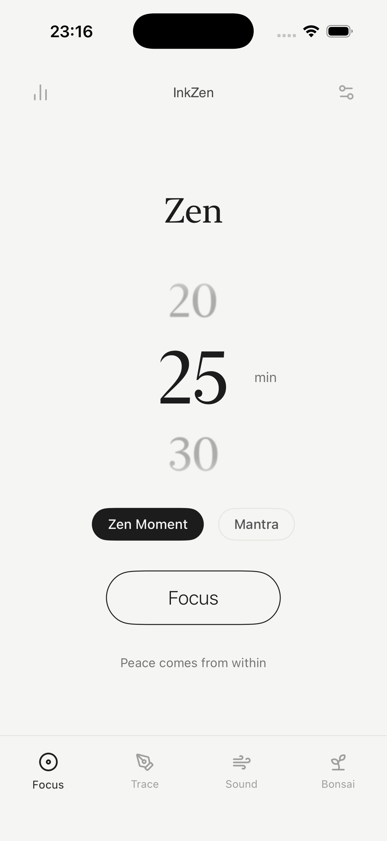 InkZen: Mindful Focus & InkArt - Screenshot 5 showing product features and functionality