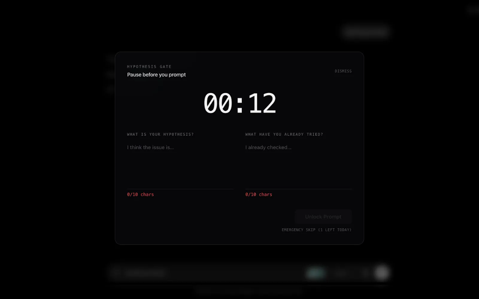 Cognitive Mode screenshot 1