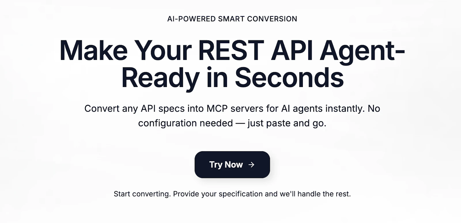 API to MCP Converter screenshot 1