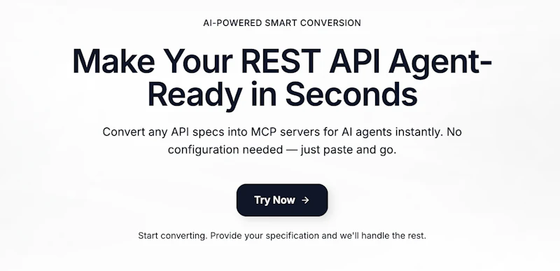 API to MCP Converter screenshot 1