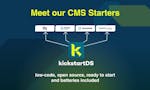 kickstartDS low-code CMS starters image