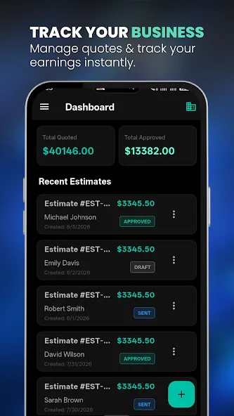 Invoice & Estimate Maker App screenshot