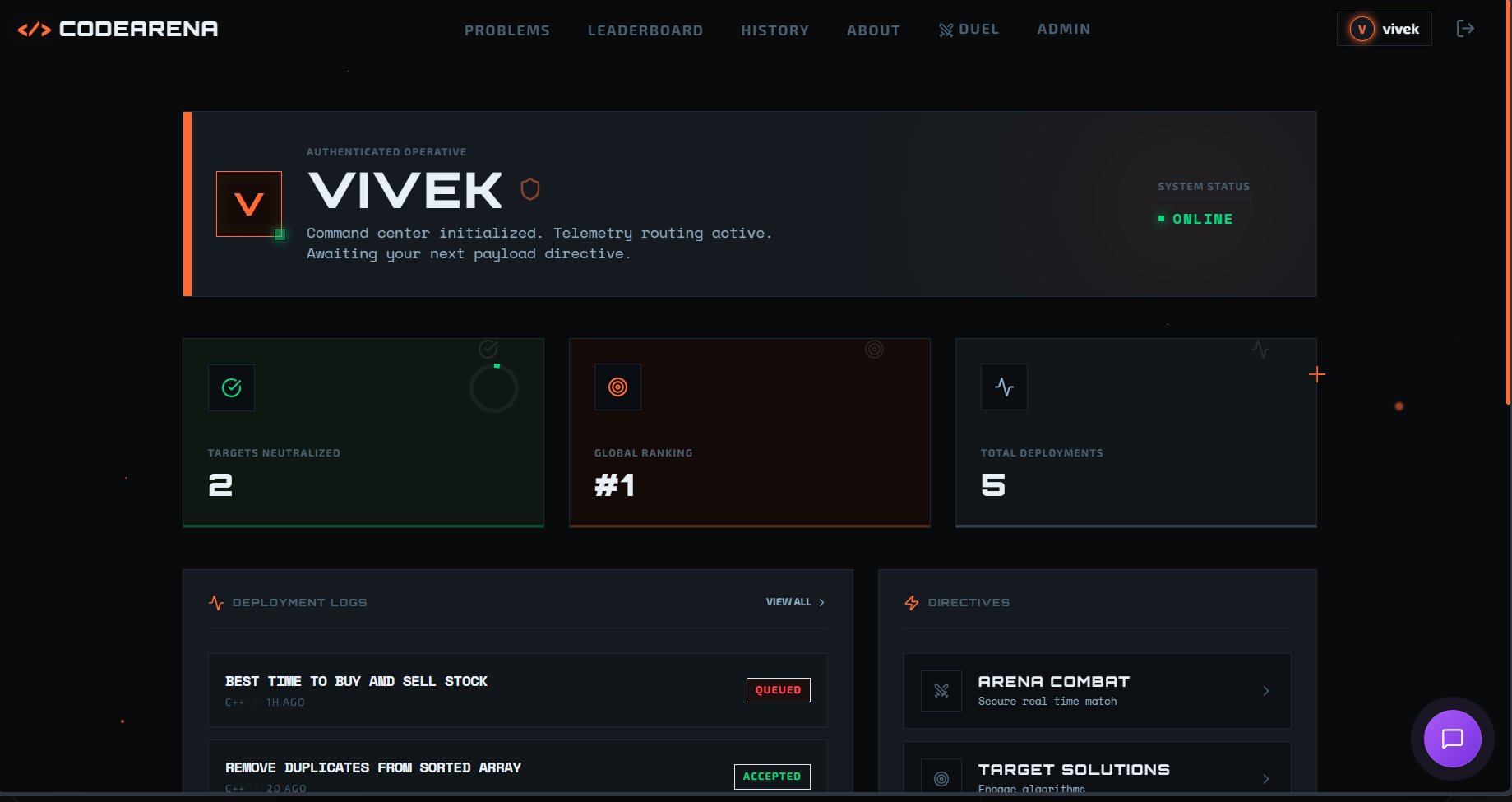 CodeArena gallery image