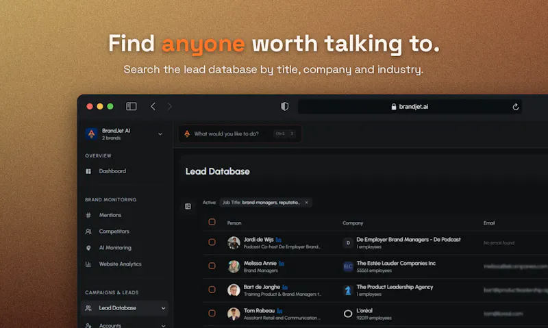 BrandJet screenshot 3