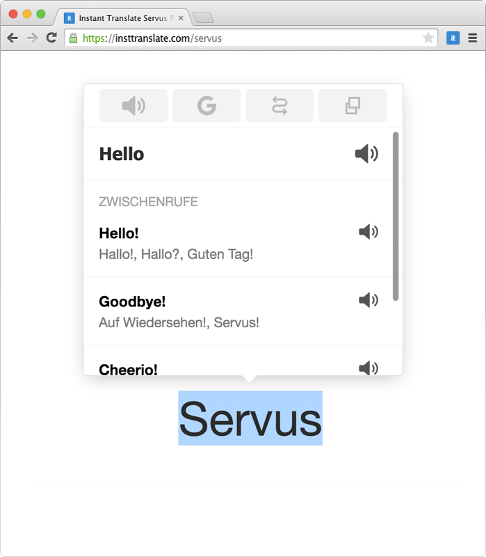 Instant Translate: Translator and Dictionary