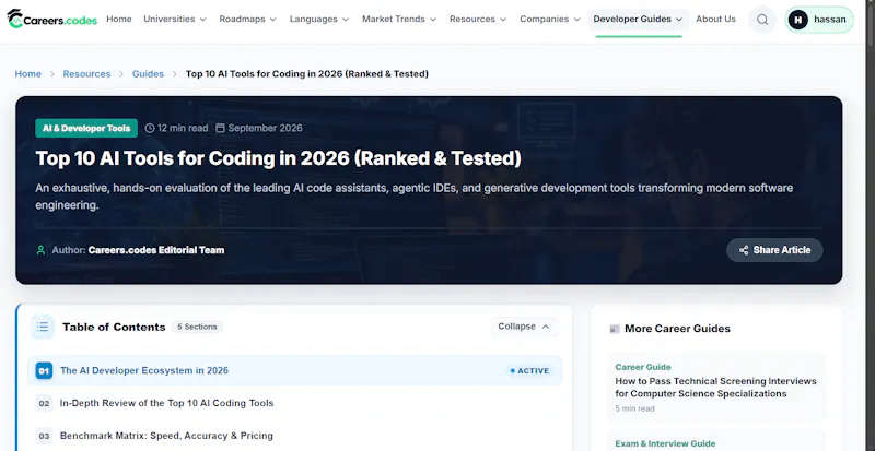 careers.codes screenshot 4