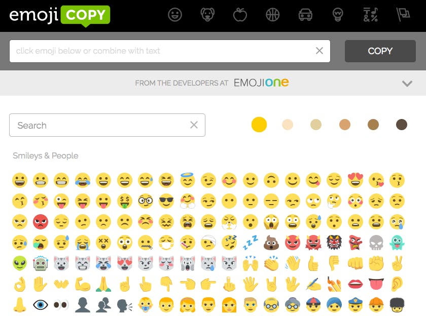 EmojiCopy by EmojiOne media 2