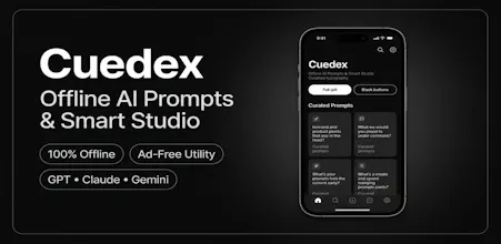 Cuedex: AI Prompt Library gallery image