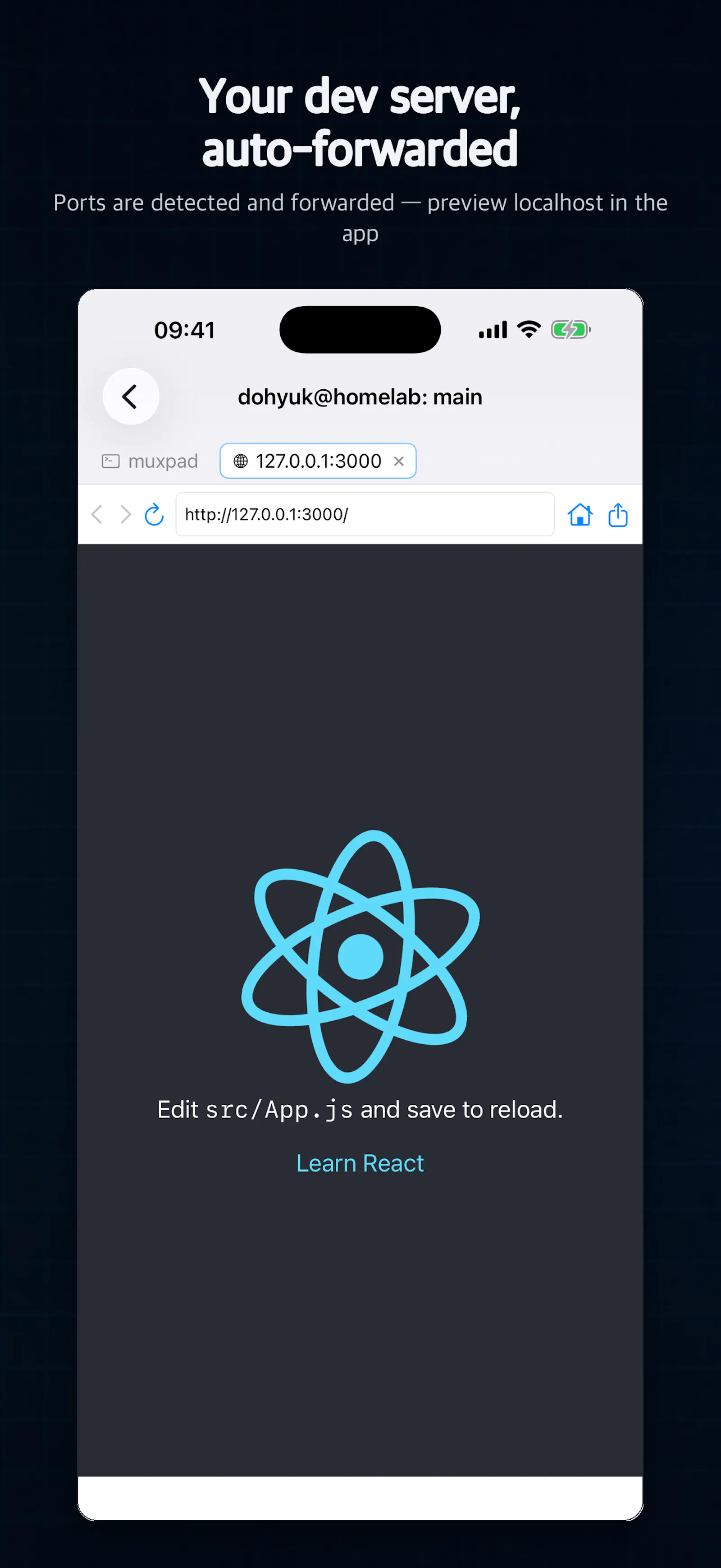 MuxPad — Native tmux terminal for Apple screenshot 5