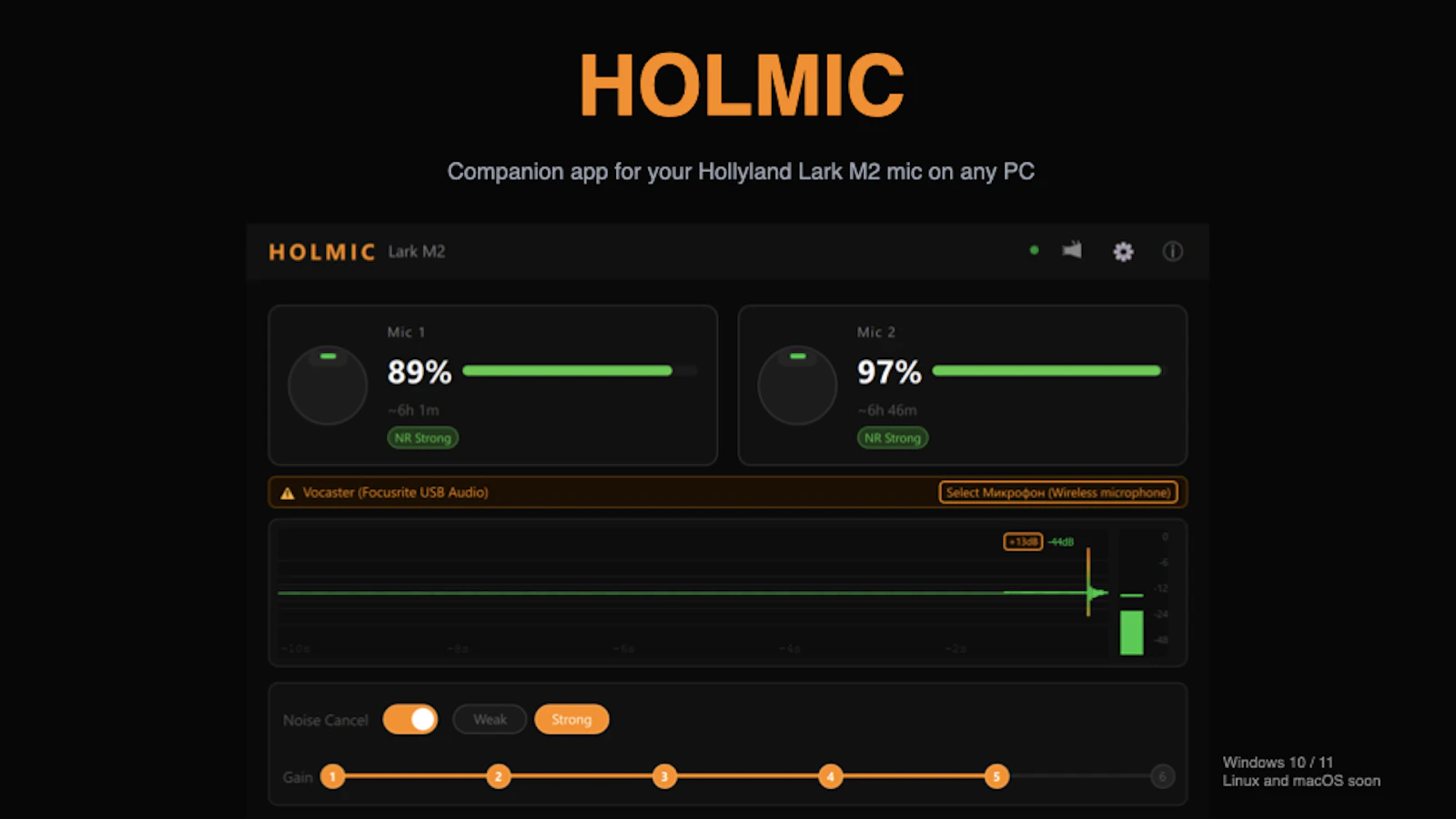 Holmic screenshot 1