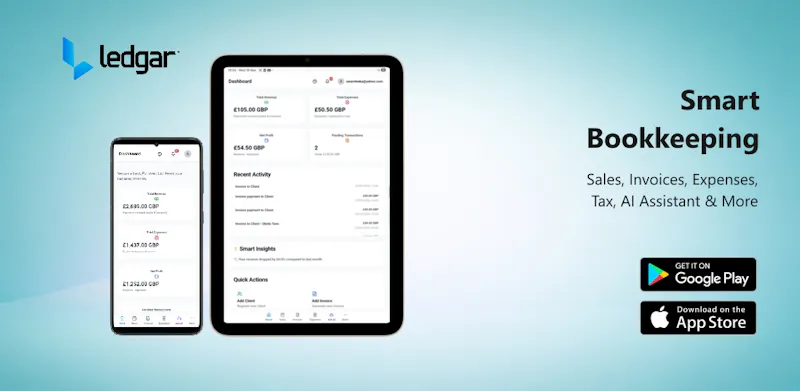 Ledgar AI - Smart Bookkeeping screenshot 2