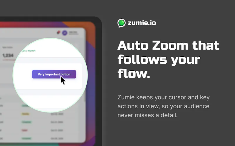 Zumie screenshot 2