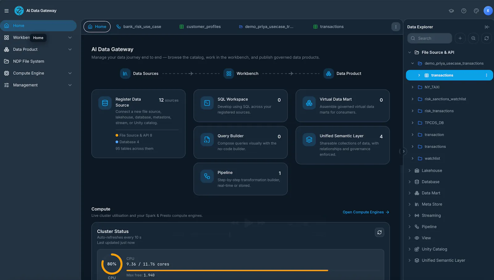 Zetaris Cloud screenshot 2