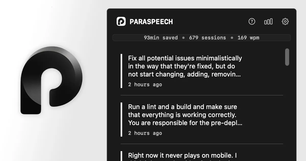 Paraspeech