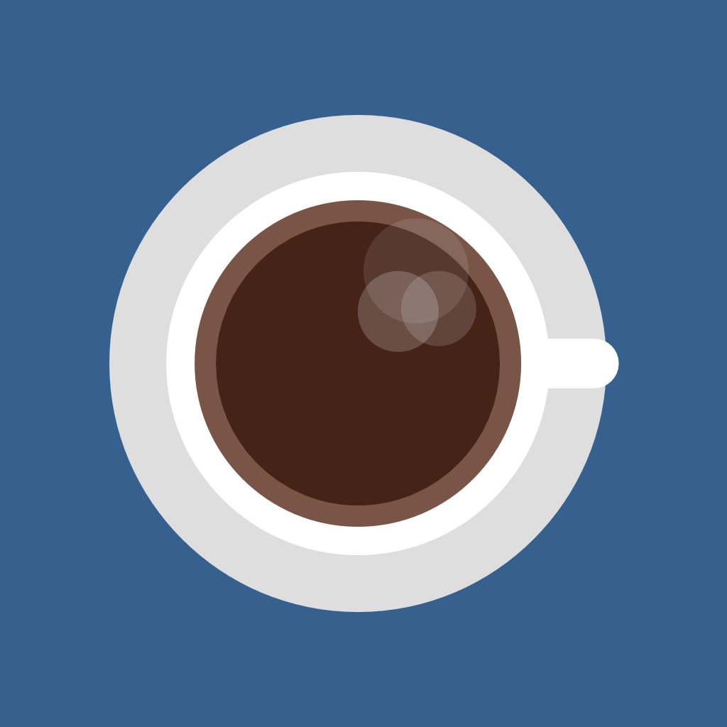 CaffLog - Product Hunt launch logo