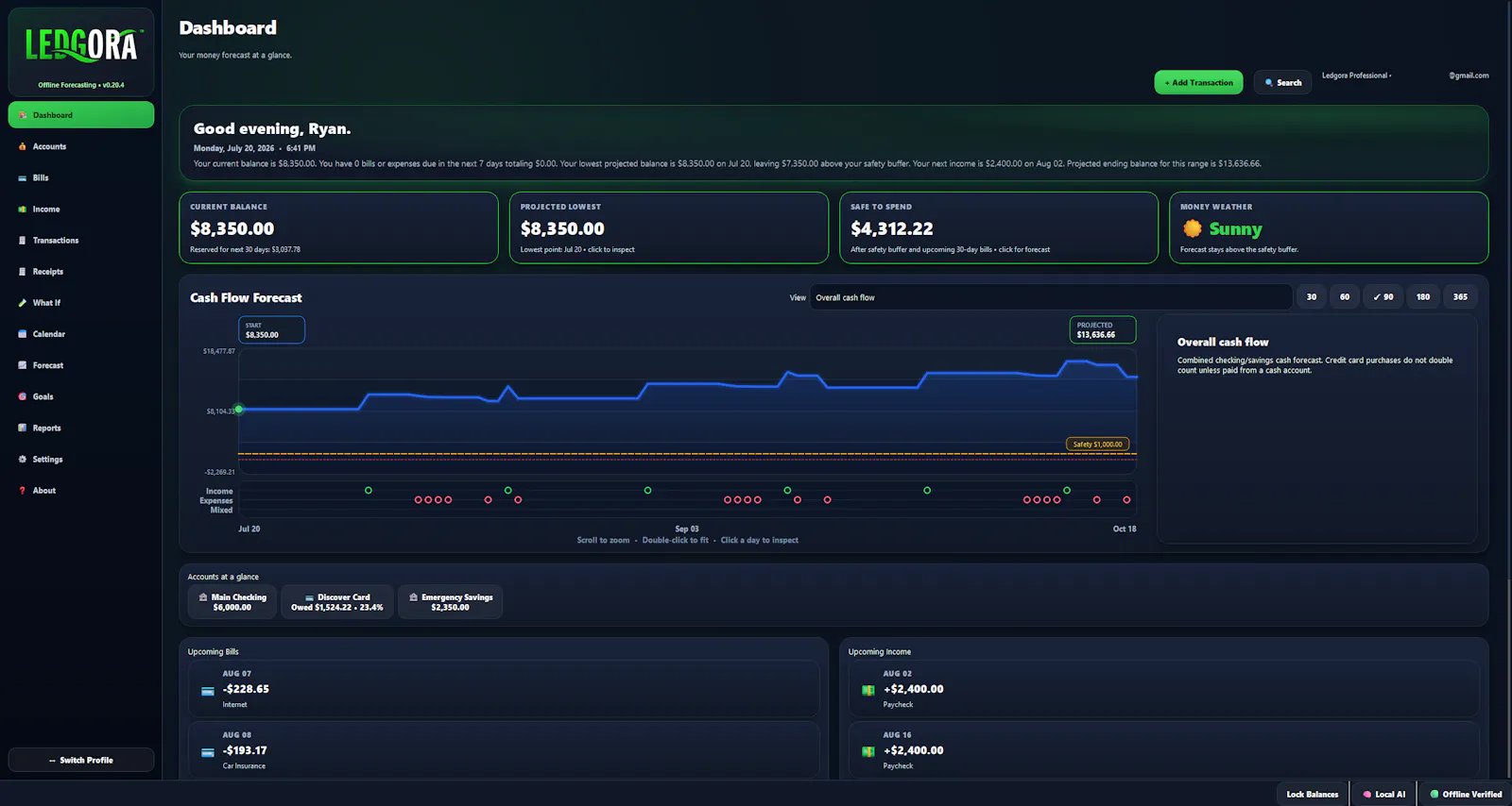 Ledgora screenshot 1
