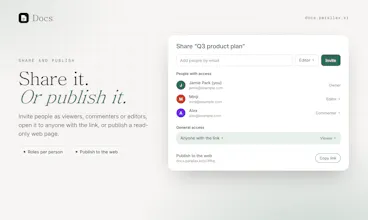 Parallax Docs gallery image