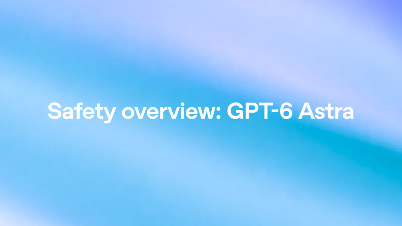 ChatGPT-6 Astra gallery image