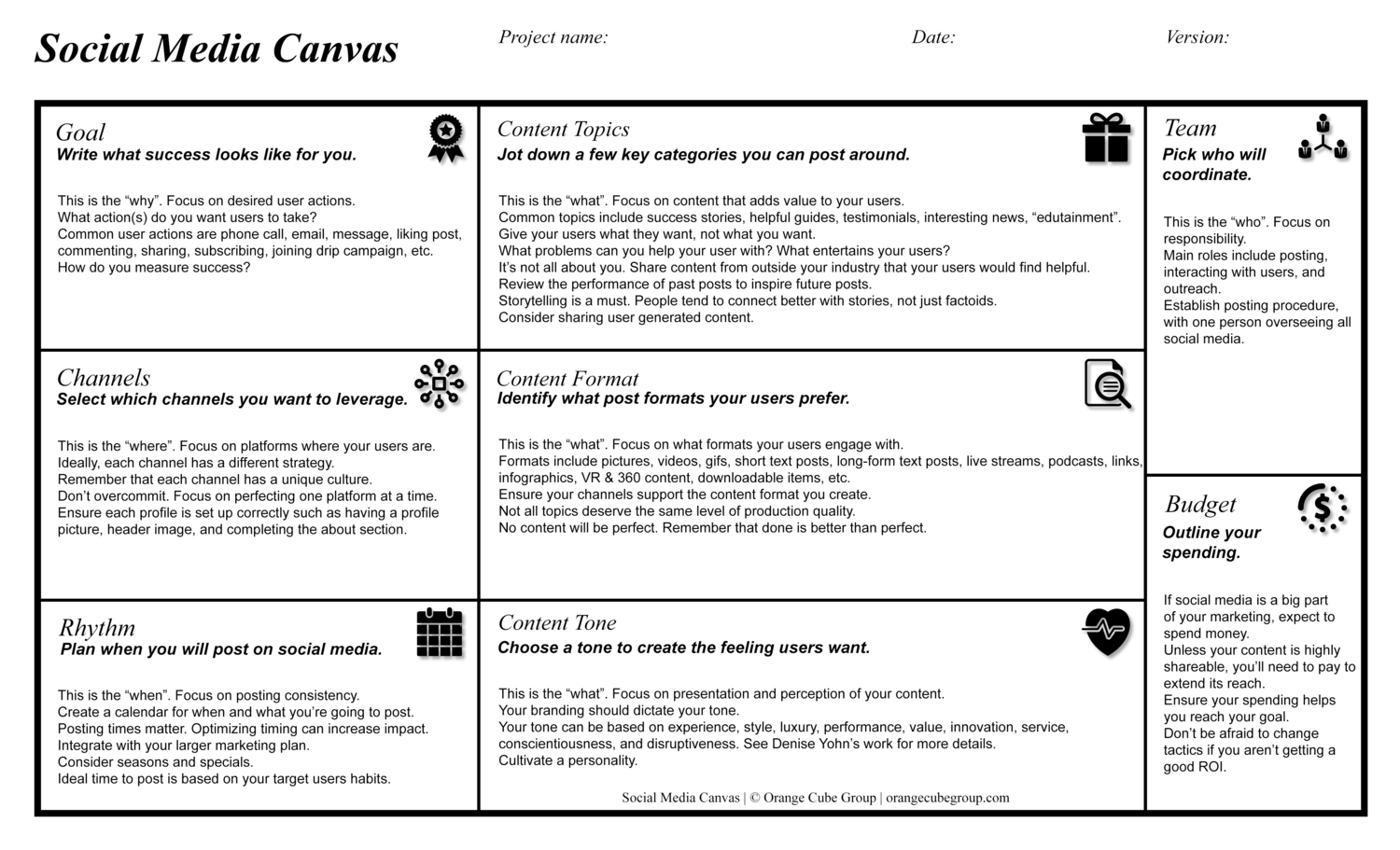 Social Media Canvas gallery image