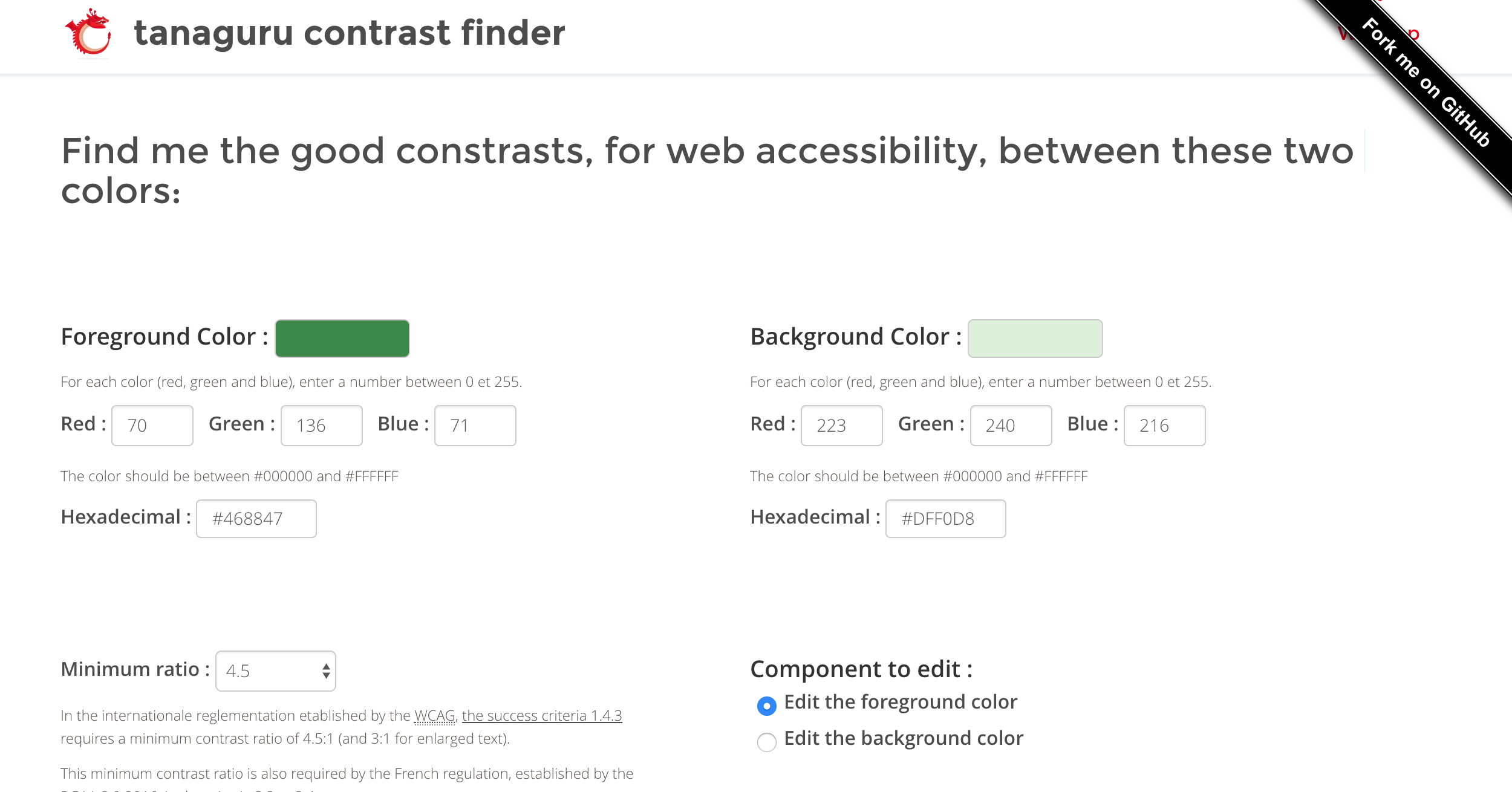 tanaguru contrast finder gallery image