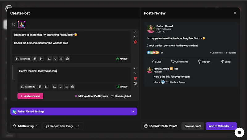 FeedVector screenshot 3