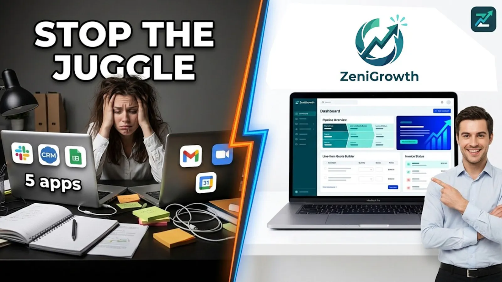 Zeni Growth screenshot 1 (video preview)
