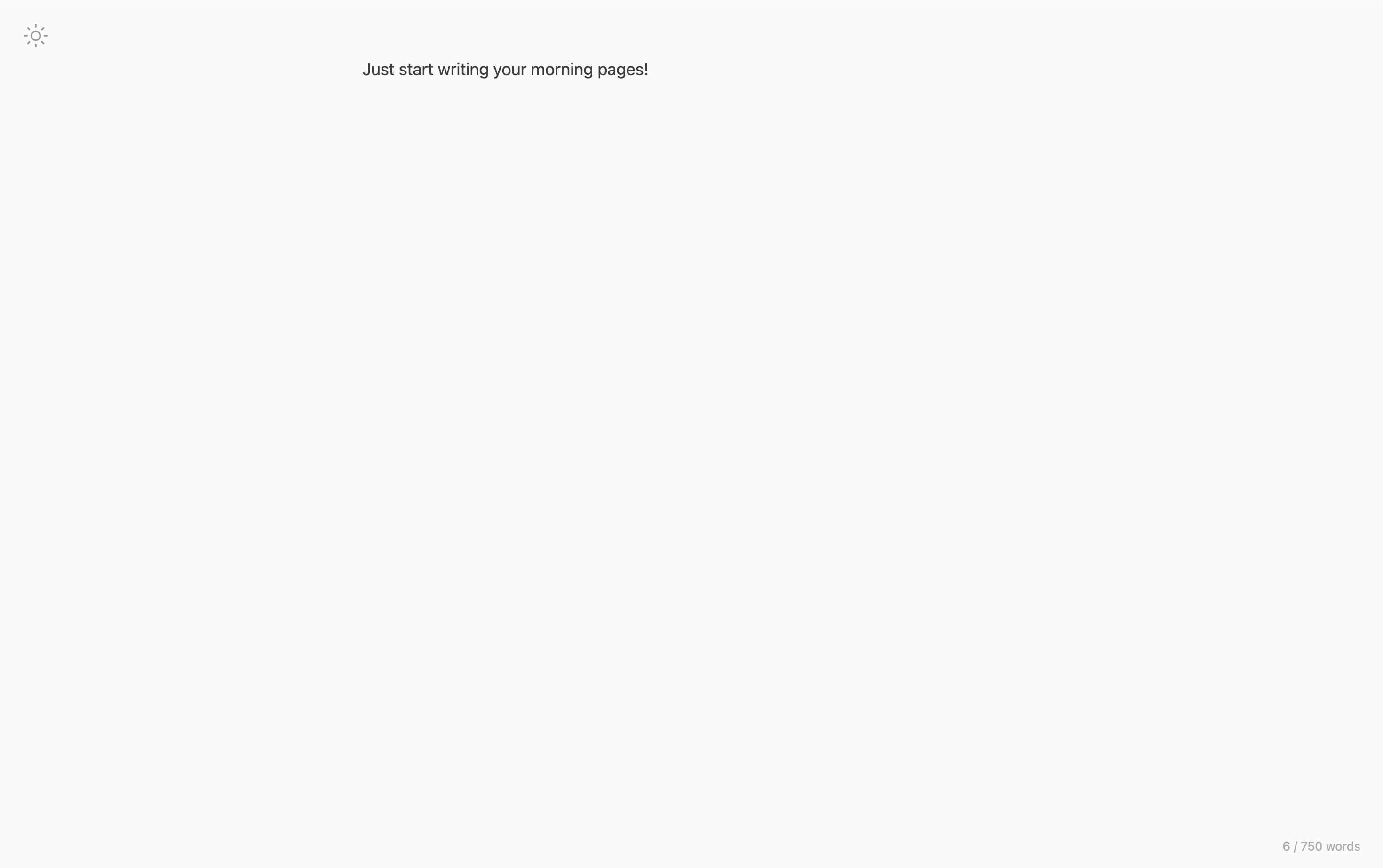 Daywrite — Morning Pages Made Simple - Screenshot 2 showing product features and functionality