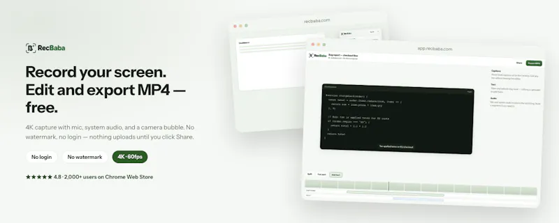 RecBaba screenshot 12