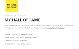 MY HALL OF FAME media 3