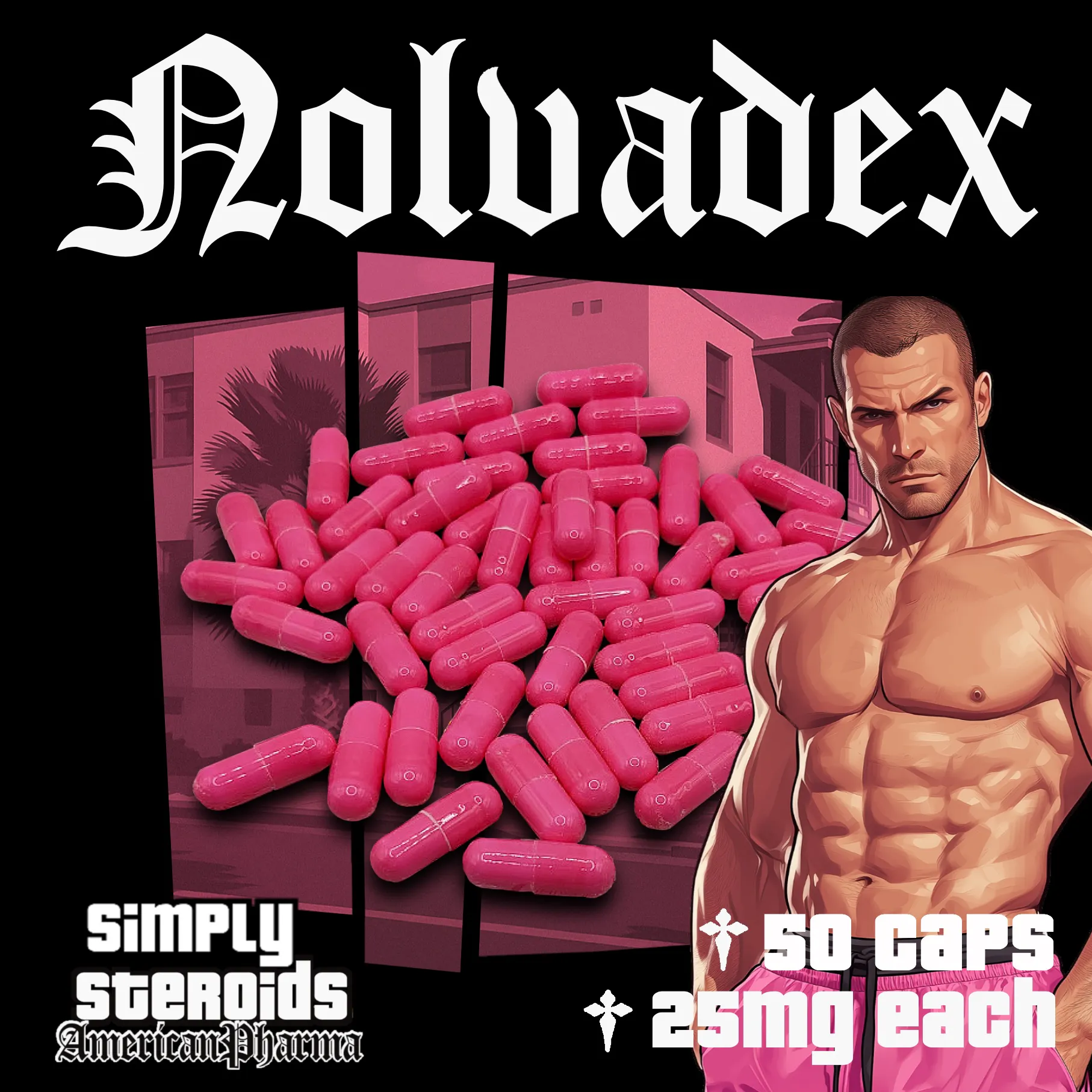 Nolvadex (Tamoxifen) 25mg x 50 Capsules gallery image