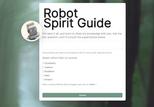 Robot Spirit Guide gallery image