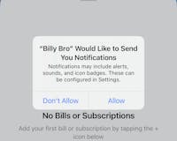 Billy Bro: Bill Tracker media 1
