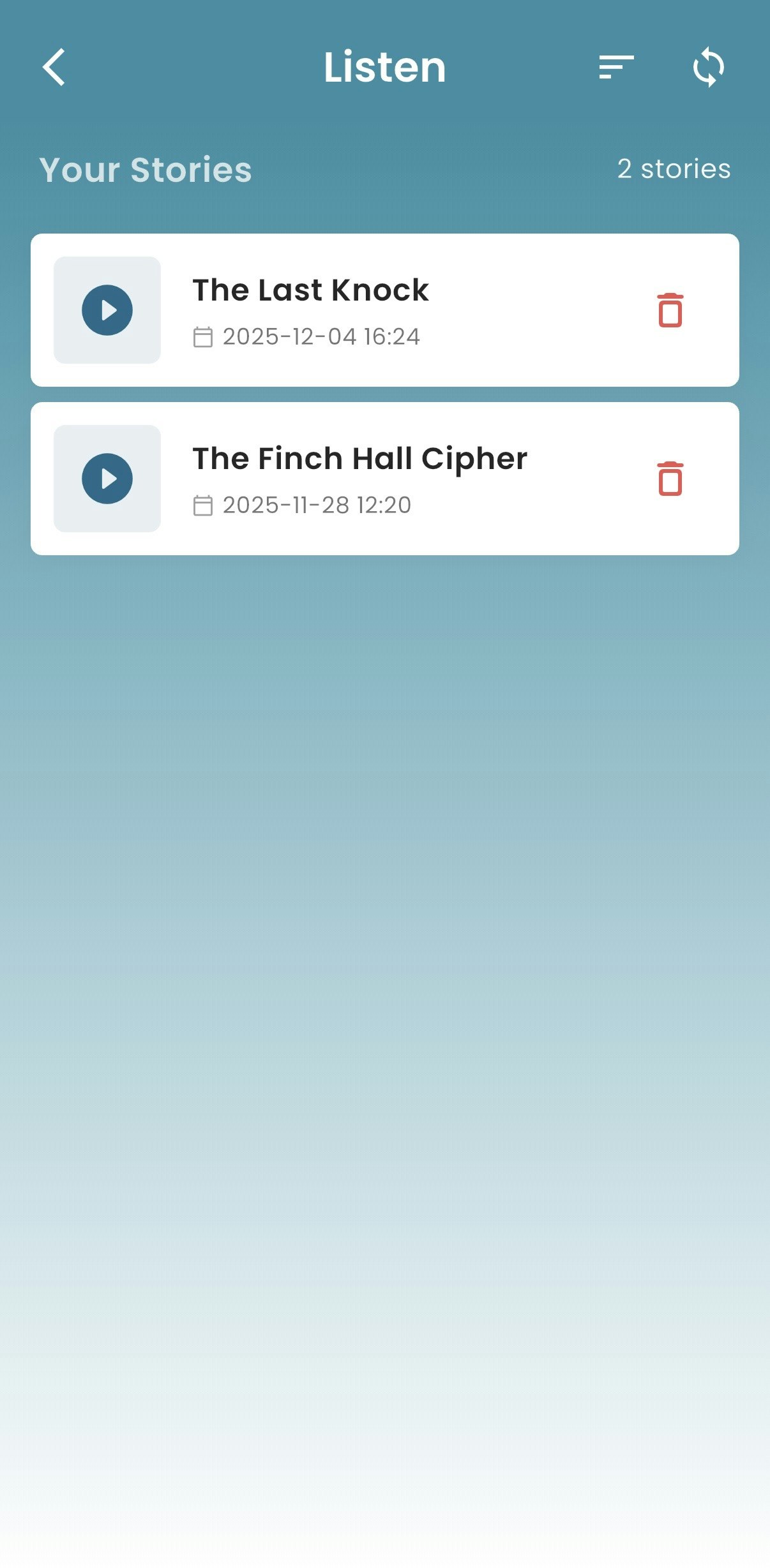 Story Teller - Screenshot 5 showing product features and functionality