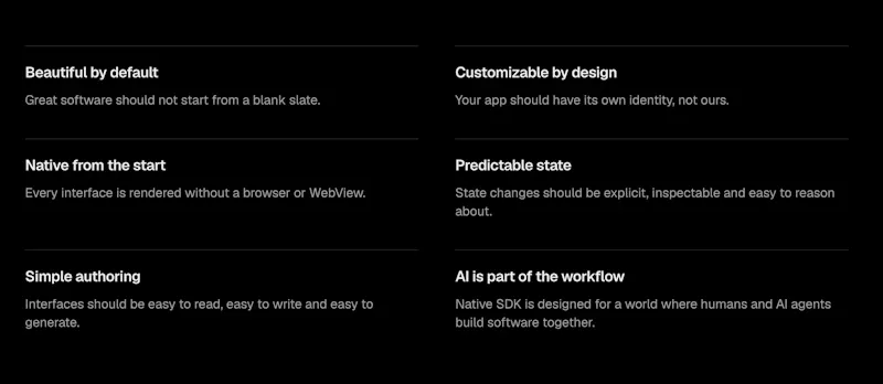 Native SDK screenshot 2