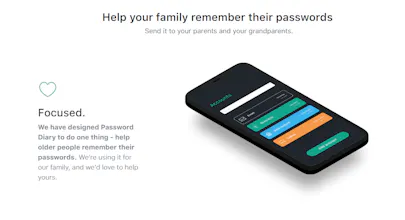 Password Diary gallery image