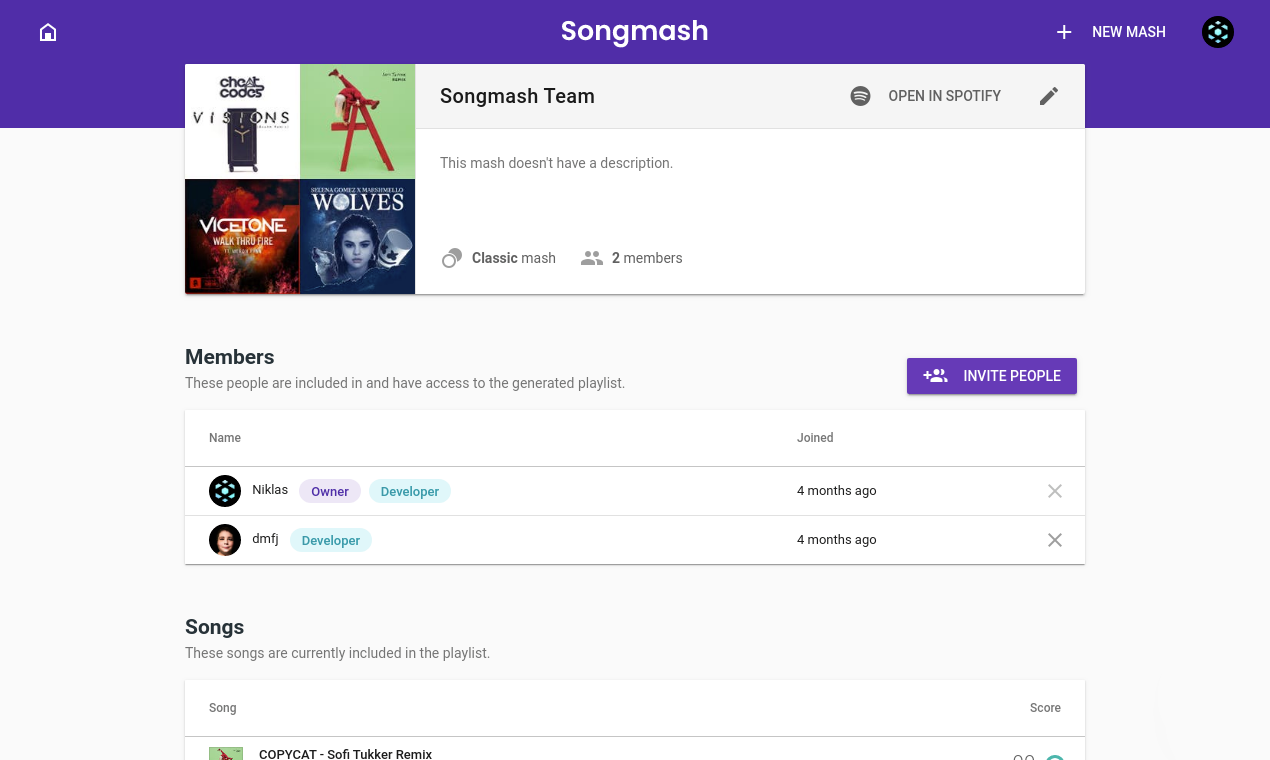 Songmash gallery image