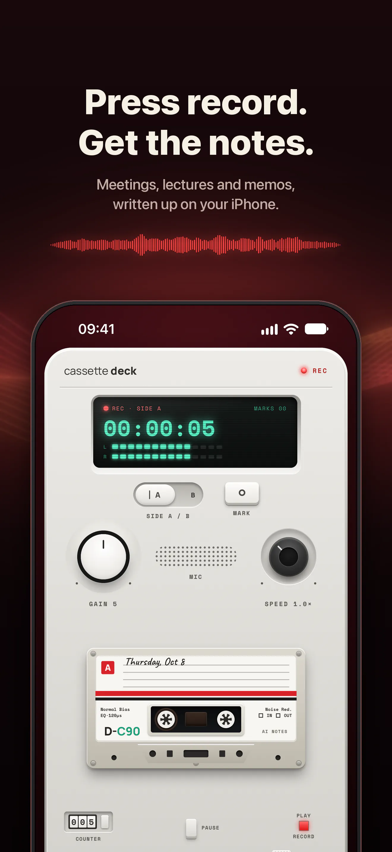 Cassette: AI Note Taker gallery image