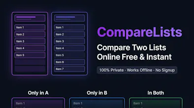 Compare Lists gallery image