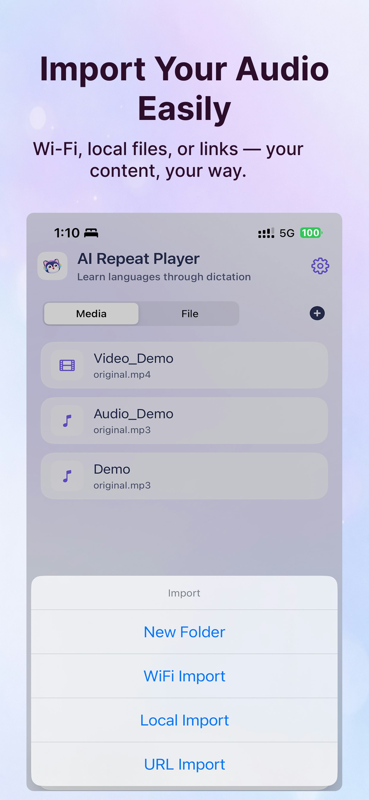 Al Repeat Player - Dictation gallery image