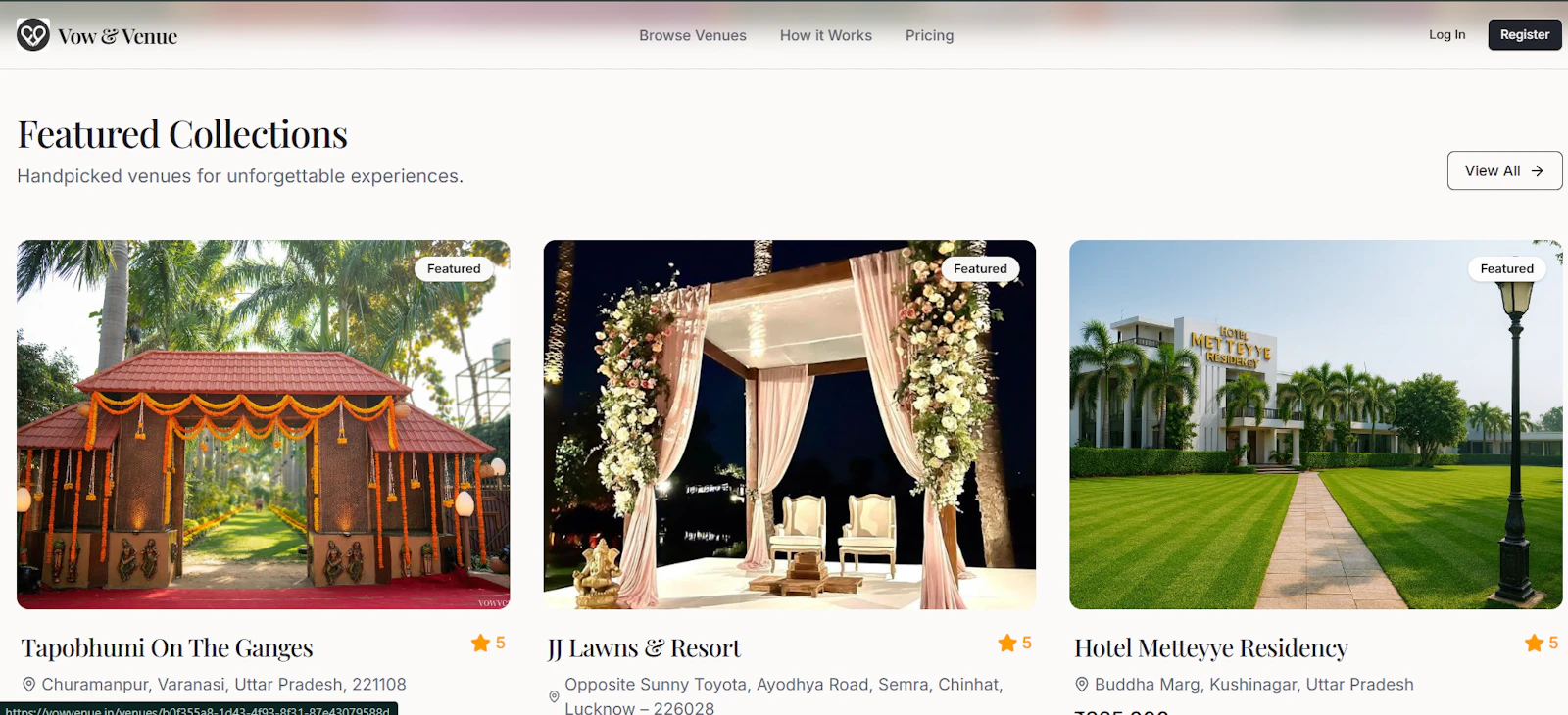 Vow & Venue screenshot 4