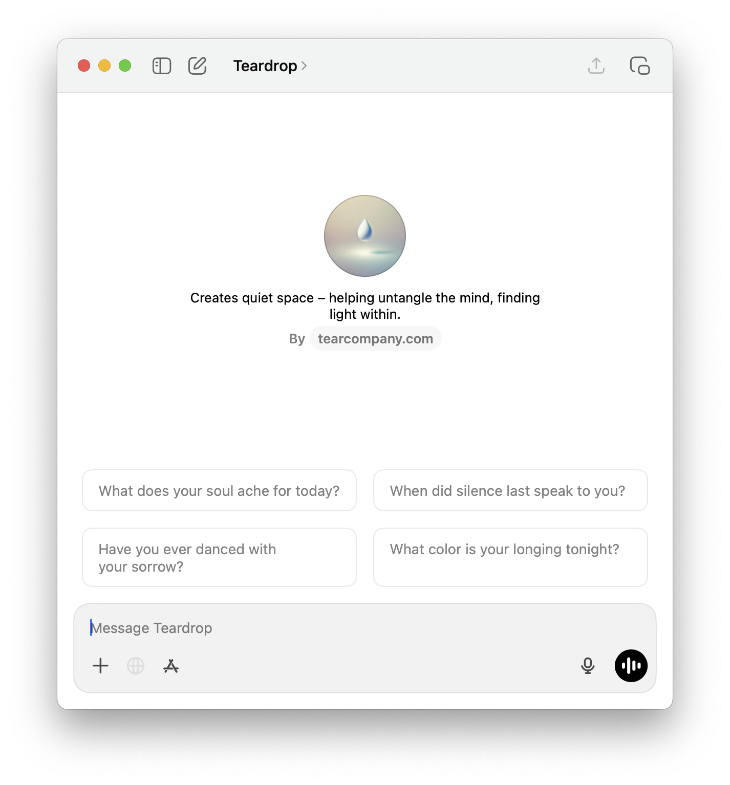 Teardrop gallery image