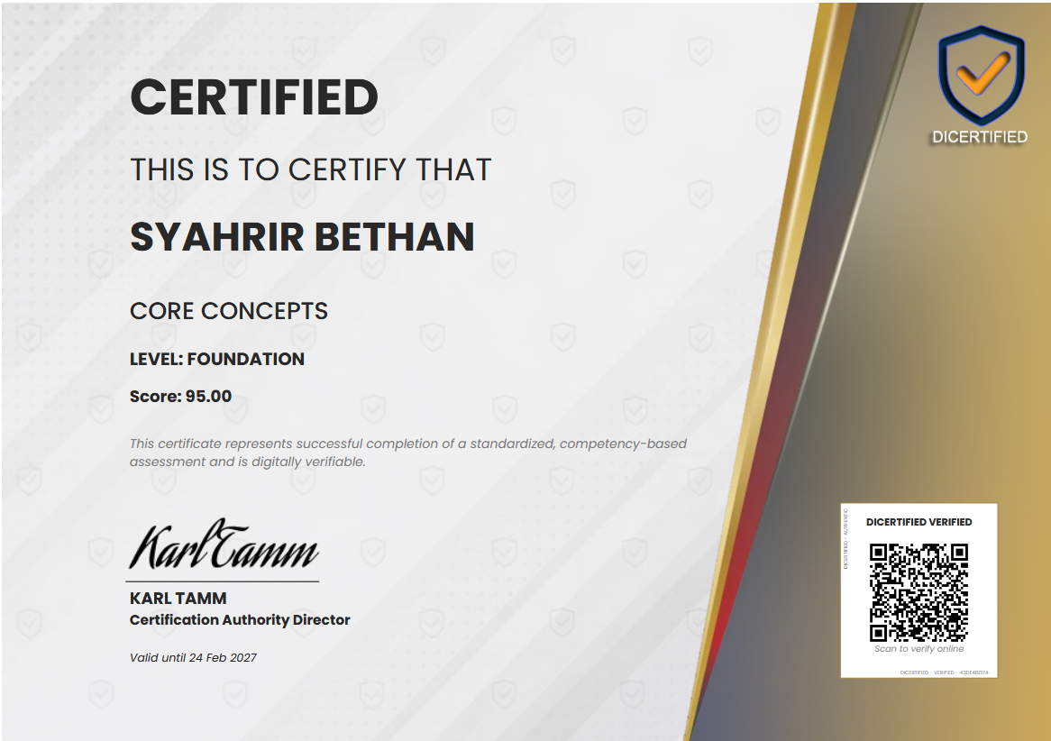 Dicertified gallery image