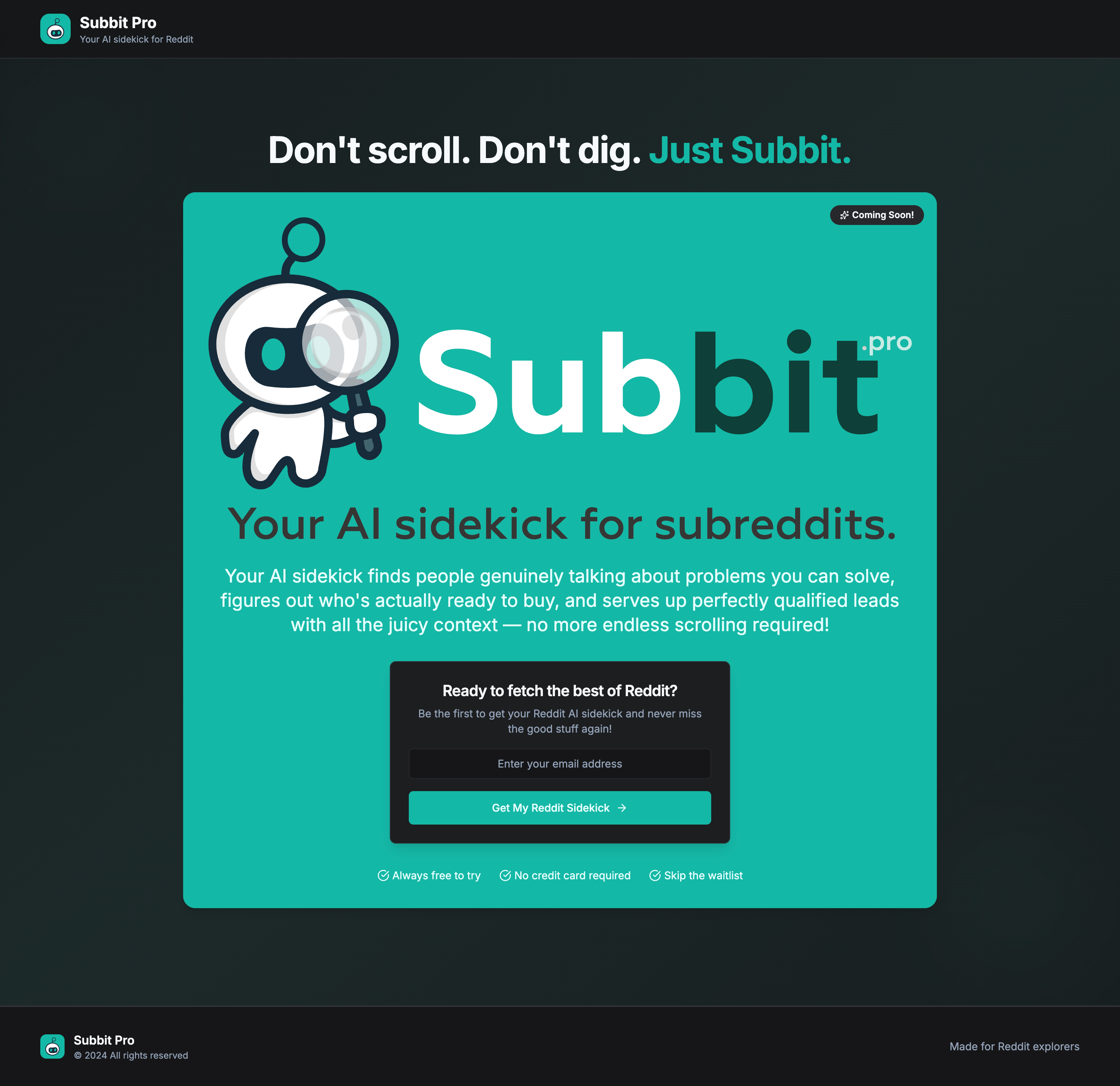 Média Sous - Votre acolyte AI pour les subreddits 1
