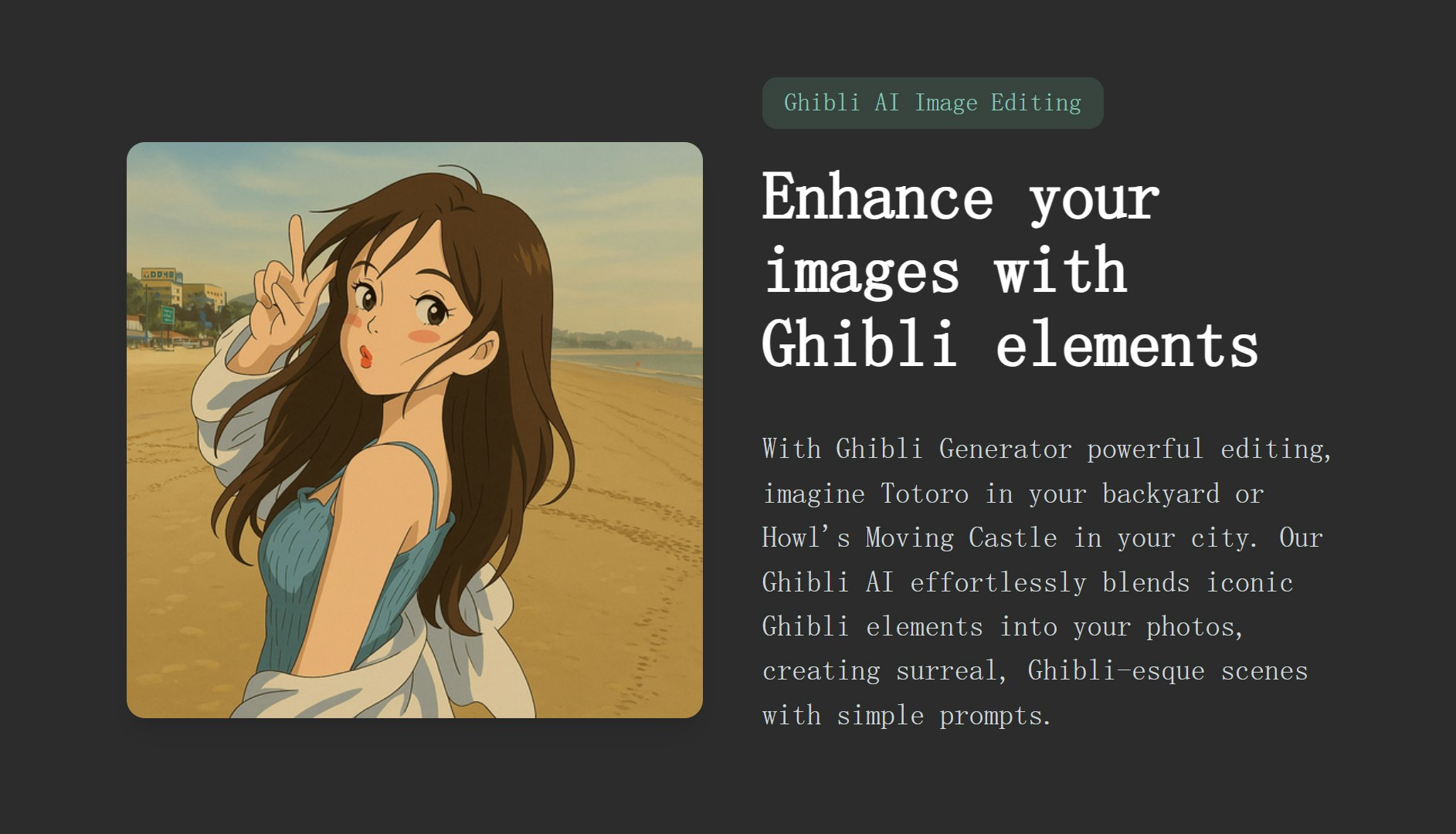 وسائط مولد ghibli - يخلق عمل فني على طراز Ghibli مجانًا 4