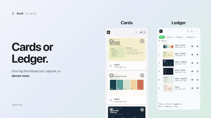 Shelf screenshot 4