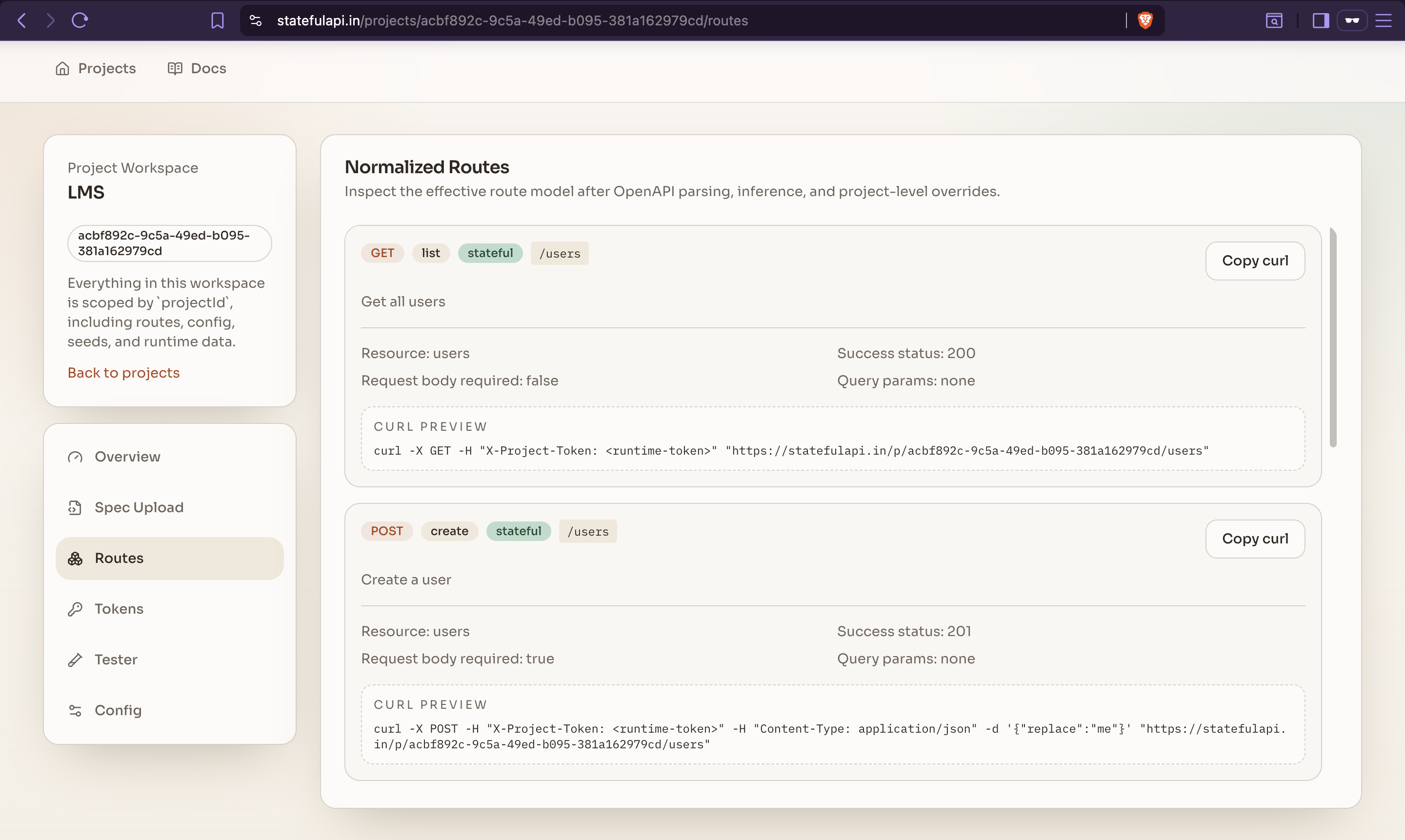 Stateful Mock API gallery image